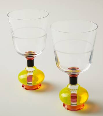 Richmond set of 2 short crystal glasses | Reflections Copenhagen