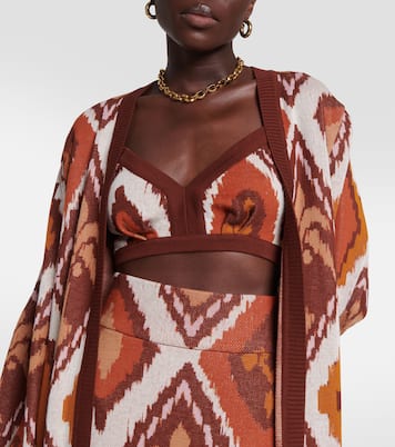 Set di cardigan e bralette in cotone | Johanna Ortiz