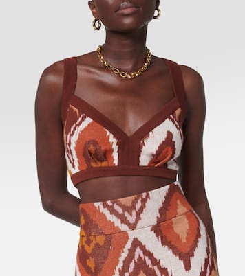 Set di cardigan e bralette in cotone | Johanna Ortiz