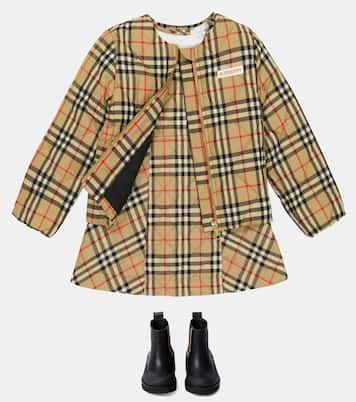 Vintage Check quilted pinafore dress | Burberry Kids