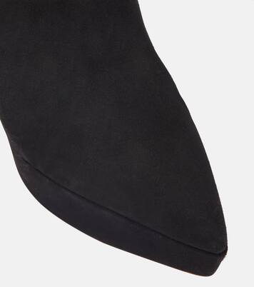 Vertigo suede over-the-knee boots | Gianvito Rossi
