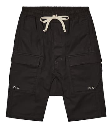 Bermuda Pods en coton mélangé | Rick Owens Kids