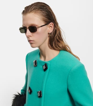 Lunettes de soleil rectangulaires | Gucci
