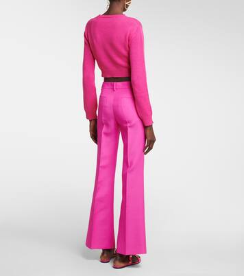 Jersey VLogo de cachemir cropped | Valentino