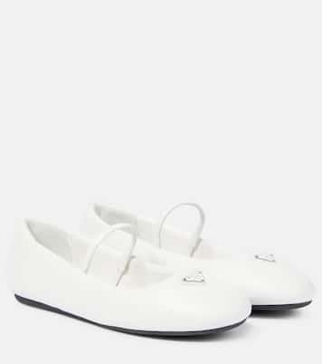Leather flats | Prada