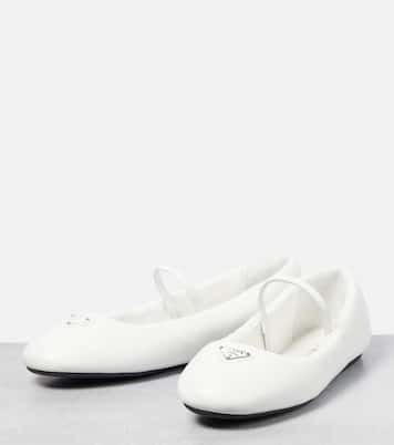 Leather flats | Prada