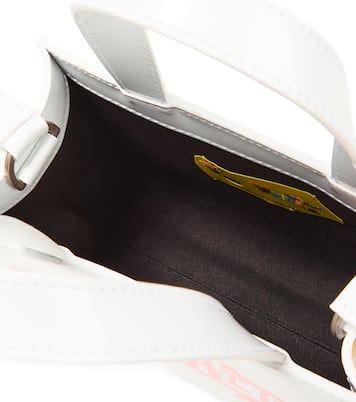Borsa a spalla in pelle con logo | Off-White Kids
