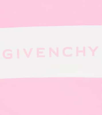 Felpa in misto cotone con logo | Givenchy Kids