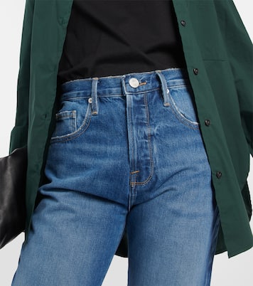 Le Original high-rise straight jeans | Frame