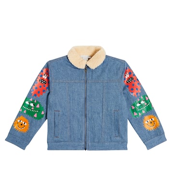 Printed denim jacket | Stella McCartney Kids