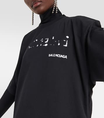 T-shirt en coton mélangé | Balenciaga