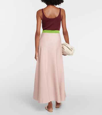 Wool and silk maxi dress | Gabriela Hearst