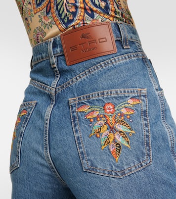 Embroidered flared jeans | Etro