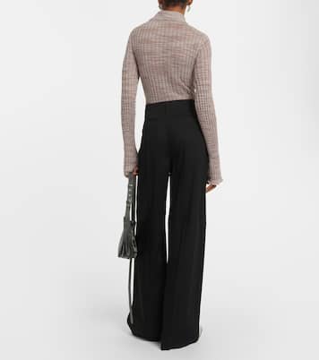 Pantalon ample en laine mélangée | Acne Studios