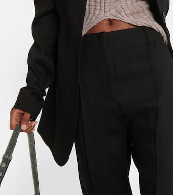 Pantalon ample en laine mélangée | Acne Studios