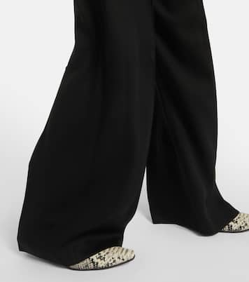Pantalon ample en laine mélangée | Acne Studios