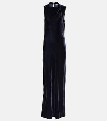 Maxikleid Kura aus Samt | Veronica Beard