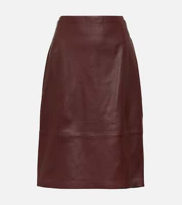 Gonna a tubino in pelle | Vince