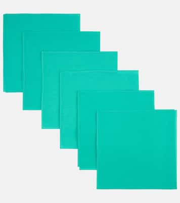 Set of 6 cotton napkins | Lisa Corti