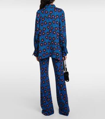Bluse Alona aus Satin | Diane von Furstenberg
