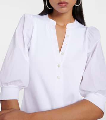 Top Coralee in misto cotone | Veronica Beard