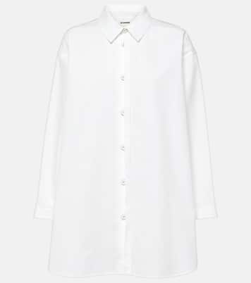 Cotton poplin shirt | Jil Sander