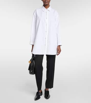 Cotton poplin shirt | Jil Sander
