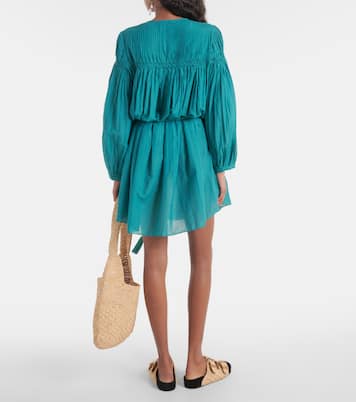 Vestido corto Adeliani de mezcla de algodón | Marant Etoile