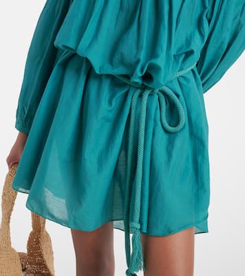 Vestido corto Adeliani de mezcla de algodón | Marant Etoile