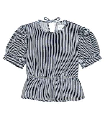 Top Ventura rayé en jean | The New Society
