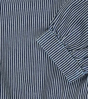 Top Ventura rayé en jean | The New Society