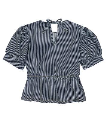 Top Ventura rayé en jean | The New Society