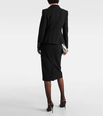 Chaqueta de botonadura simple de lana | Dolce&Gabbana