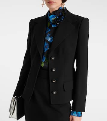 Chaqueta de botonadura simple de lana | Dolce&Gabbana