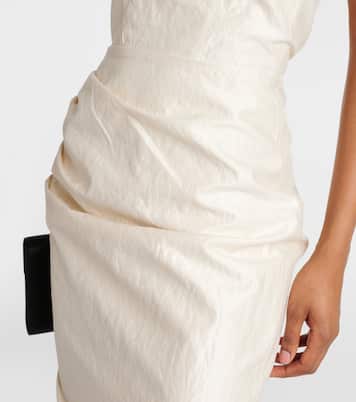 Vestido midi Amber de mezcla de algodón | Maticevski