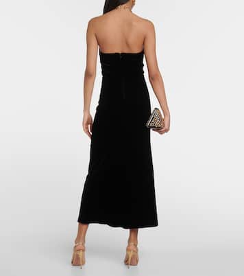 Midikleid Josette aus Samt | Veronica Beard