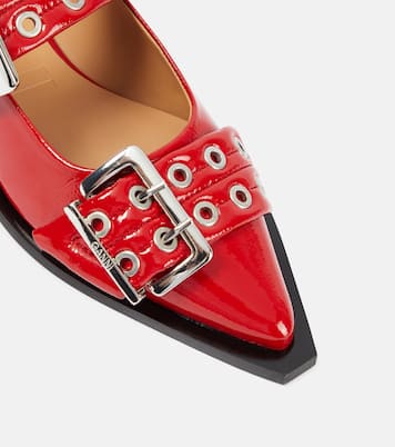 Ballerine slingback in similpelle | Ganni