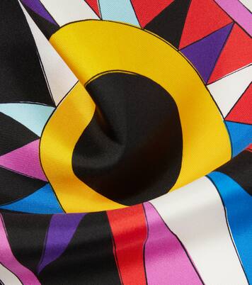 Cigni silk twill scarf | Pucci
