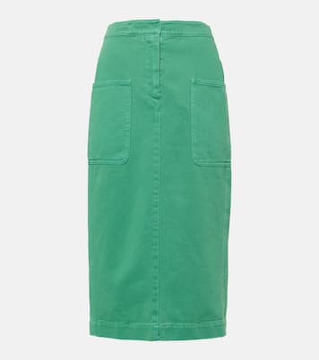 Gonna midi Werther in cotone | Max Mara