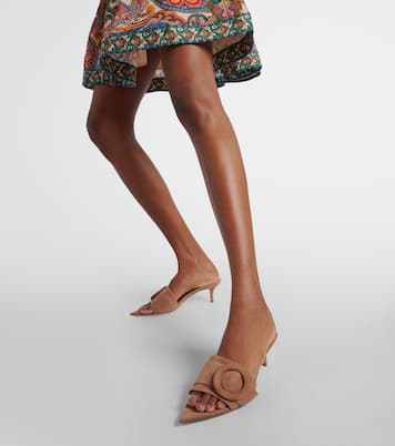  55 suede mules | Gianvito Rossi