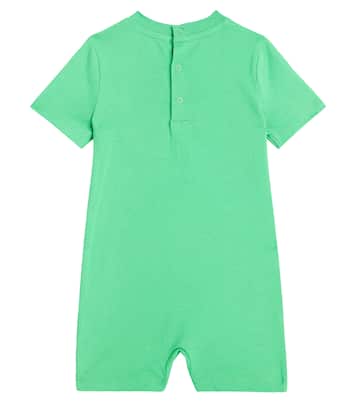 Baby Polo Bear cotton jersey playsuit | Polo Ralph Lauren Kids