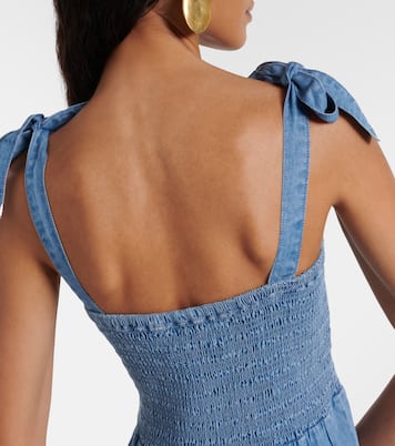 Abito midi Tola in misto cotone | Veronica Beard