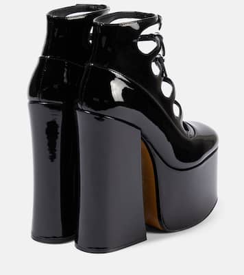 Bottines Kiki à plateforme en cuir verni | Marc Jacobs