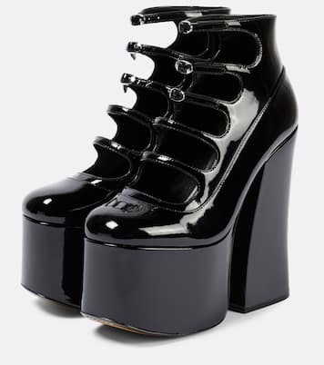 Bottines Kiki à plateforme en cuir verni | Marc Jacobs