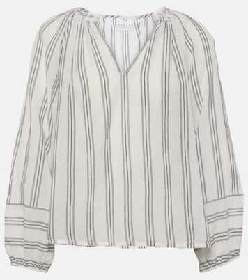 Blusa Gianna in cotone a righe | Velvet