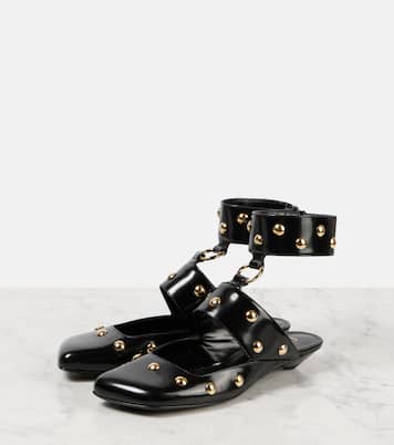 Verzierte Mules Jade aus Leder | Chloé