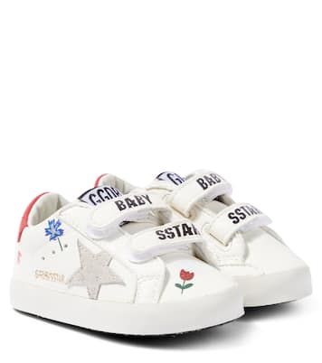 Bebé - zapatillas Old School de piel | Golden Goose Kids
