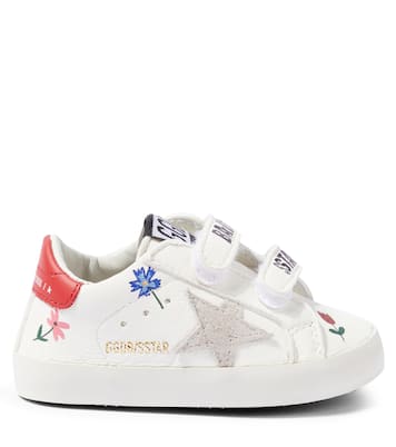 Bebé - zapatillas Old School de piel | Golden Goose Kids