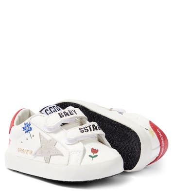 Bebé - zapatillas Old School de piel | Golden Goose Kids