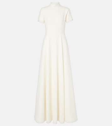 Robe longue Malinda à col montant | Emilia Wickstead